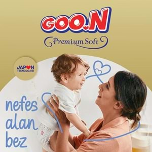 Goon Premium Soft Bebek Bezi Beden:1 (2-5Kg) Yeni Doğan 50 Adet Jumbo Pk