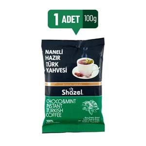 Shazel Hazır Türk Kahvesi 100GR Naneli
