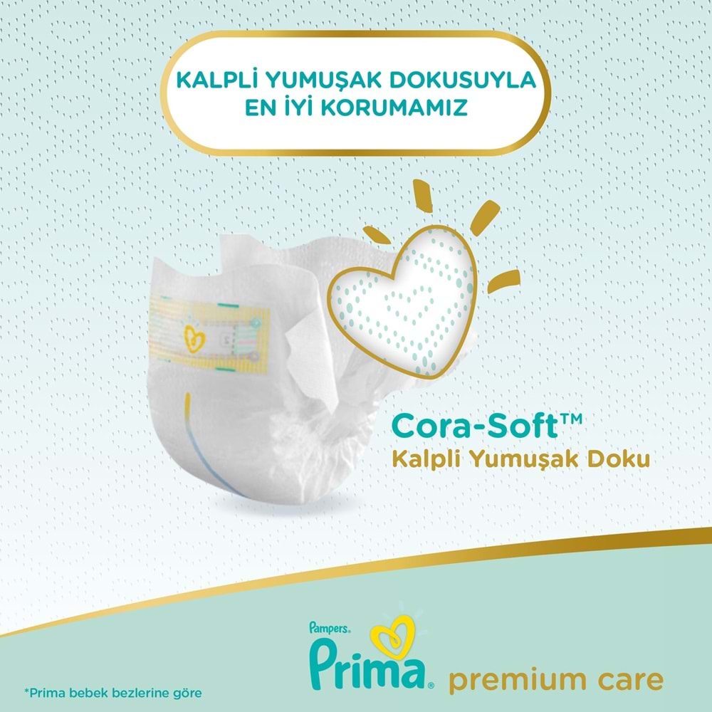 Prima Premium Care Bebek Bezi Beden:4 (9-14Kg) Maxi 46 Adet Ekonomik Pk