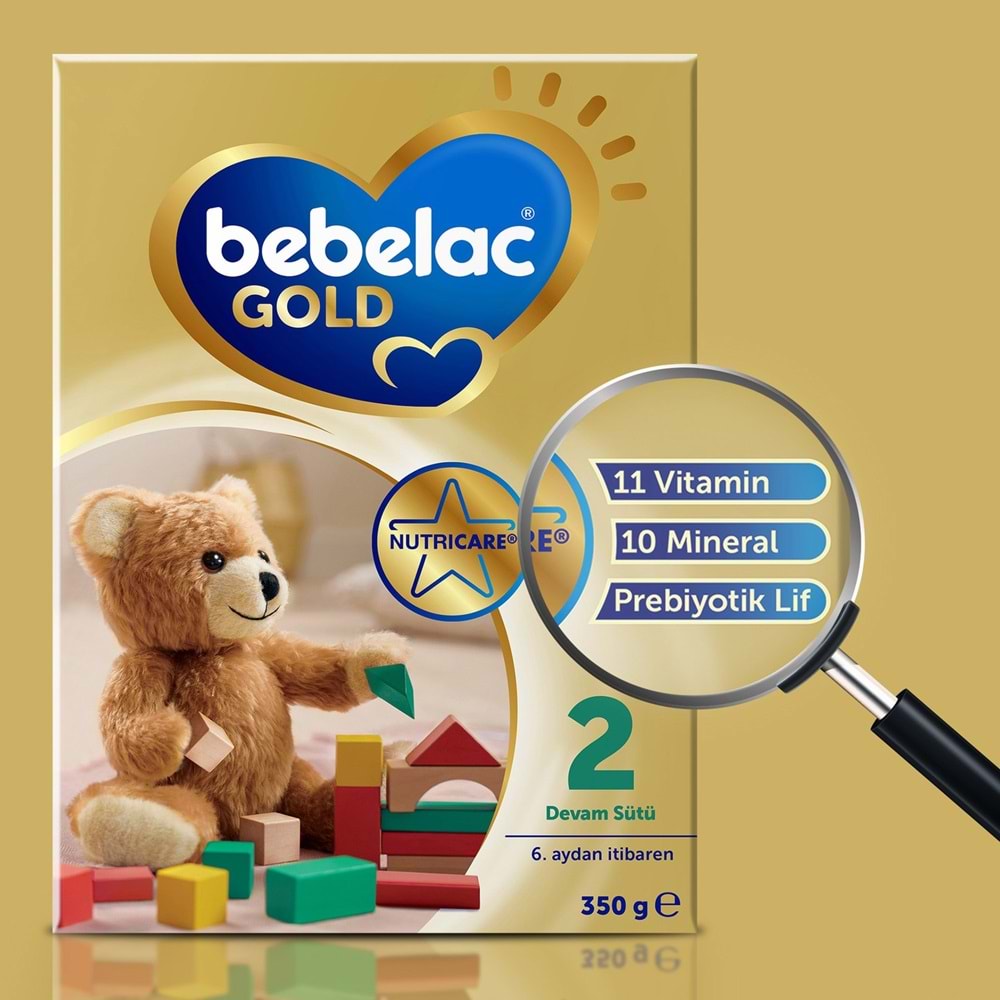 Bebelac Gold 350GR No:2 Devam Sütü (6-9 Ay)