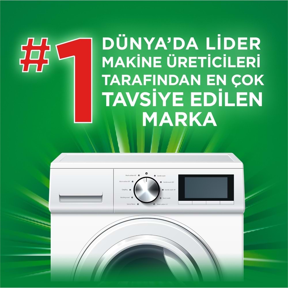 Ariel Matik Toz Çamaşır Deterjanı 14KG Renklilere Özel/Dağ Esintisi (92 Yıkama) (2PK*7KG)
