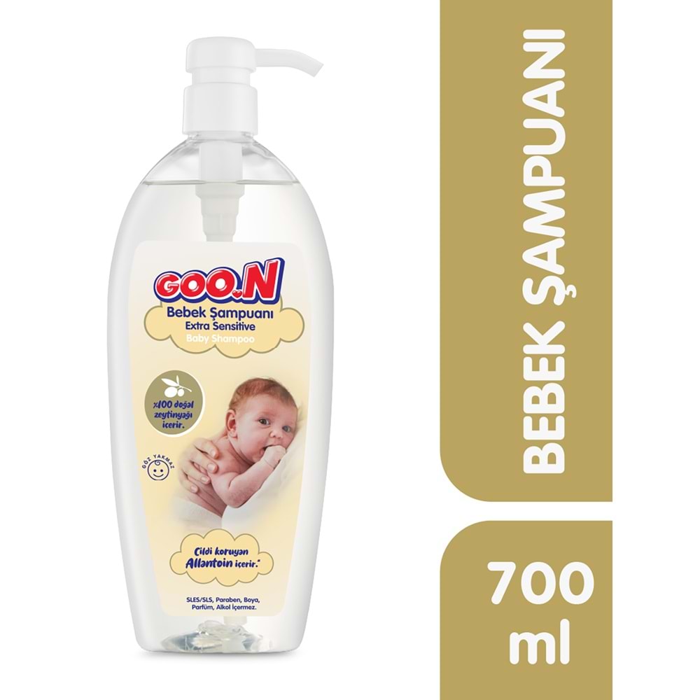 Goon Bebek Şampuanı 700ML Ekstra Sensitive/Hassas (6 Lı Set)