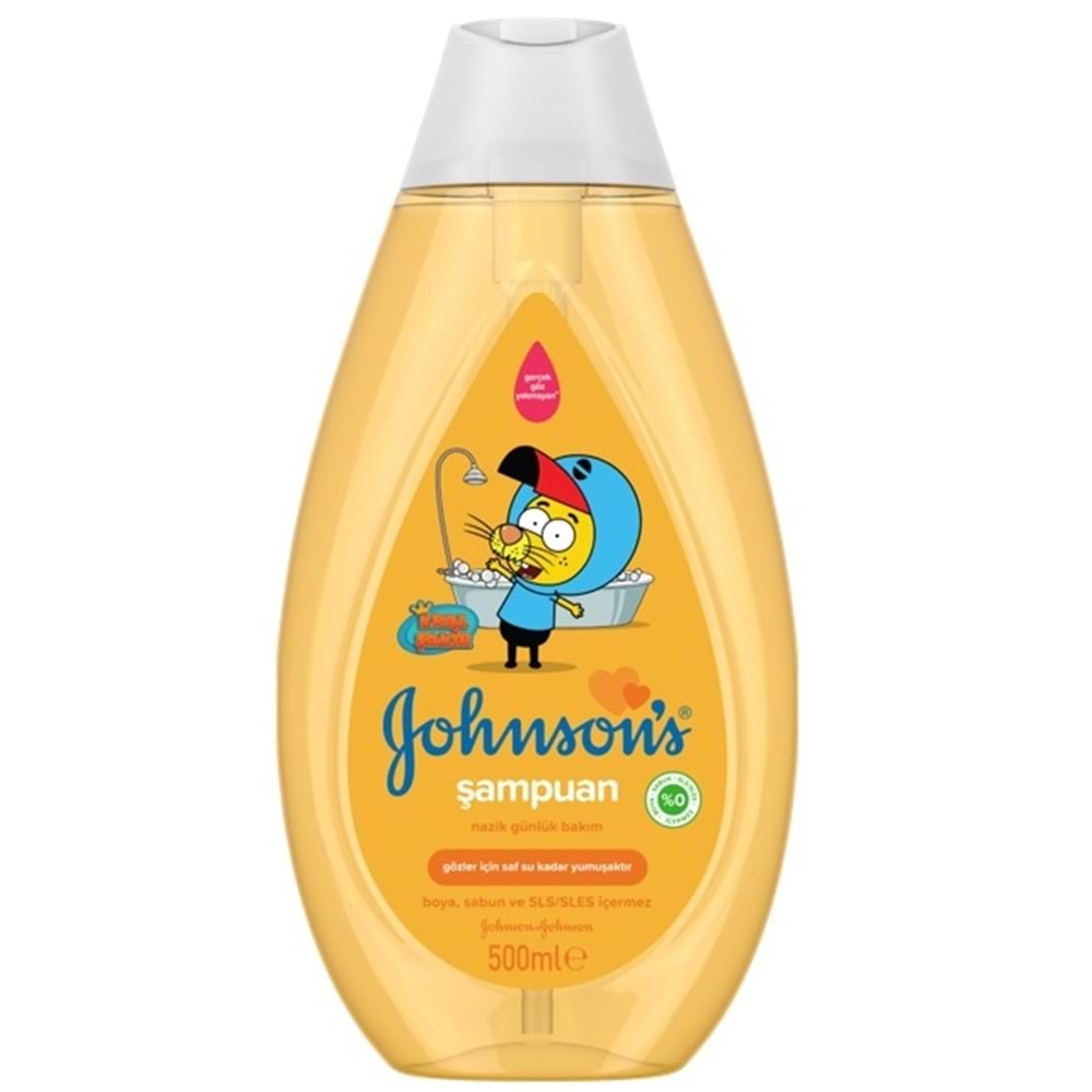 Johnsons Baby Bebek Şampuanı 500ML Kral Şakir Klasik (4 Lü Set)