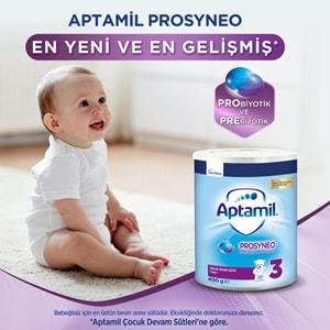 Nutrıcıa Aptamil Prosyneo Bebek Sütü 400GR No:3 (1+ Yaş)