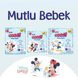 Goon Mutlu Bebek Bebek Bezi Beden:4 (9-14Kg) Maxi 500 Adet Mega Fırsat Pk