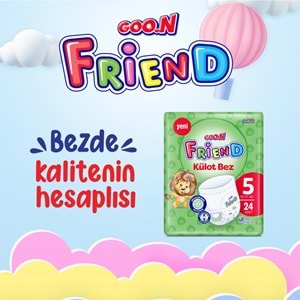 Goon Friend Külot Bebek Bezi Beden:4 (9-14KG) Maxi 90 Adet Jumbo Fırsat Pk