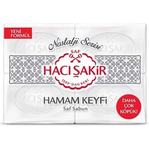 Hacı Şakir Sabun 800GR Hamam Keyfi (Nostalji Serisi) (5 Li Set)
