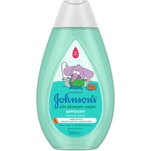 Johnsons Baby Bebek Şampuanı 500ML Kral Şakir Söz Dinleyen Saçlar (5 Li Set)