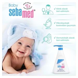 Sebamed Bebek Şampuanı 500ML Pompalı (3 Lü Set)