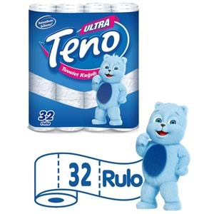 Teno Ultra Tuvalet Kağıdı 32 Li Paket + 12 Li Paket Kağıt Havlu Avantaj Pk (2 Katlı)